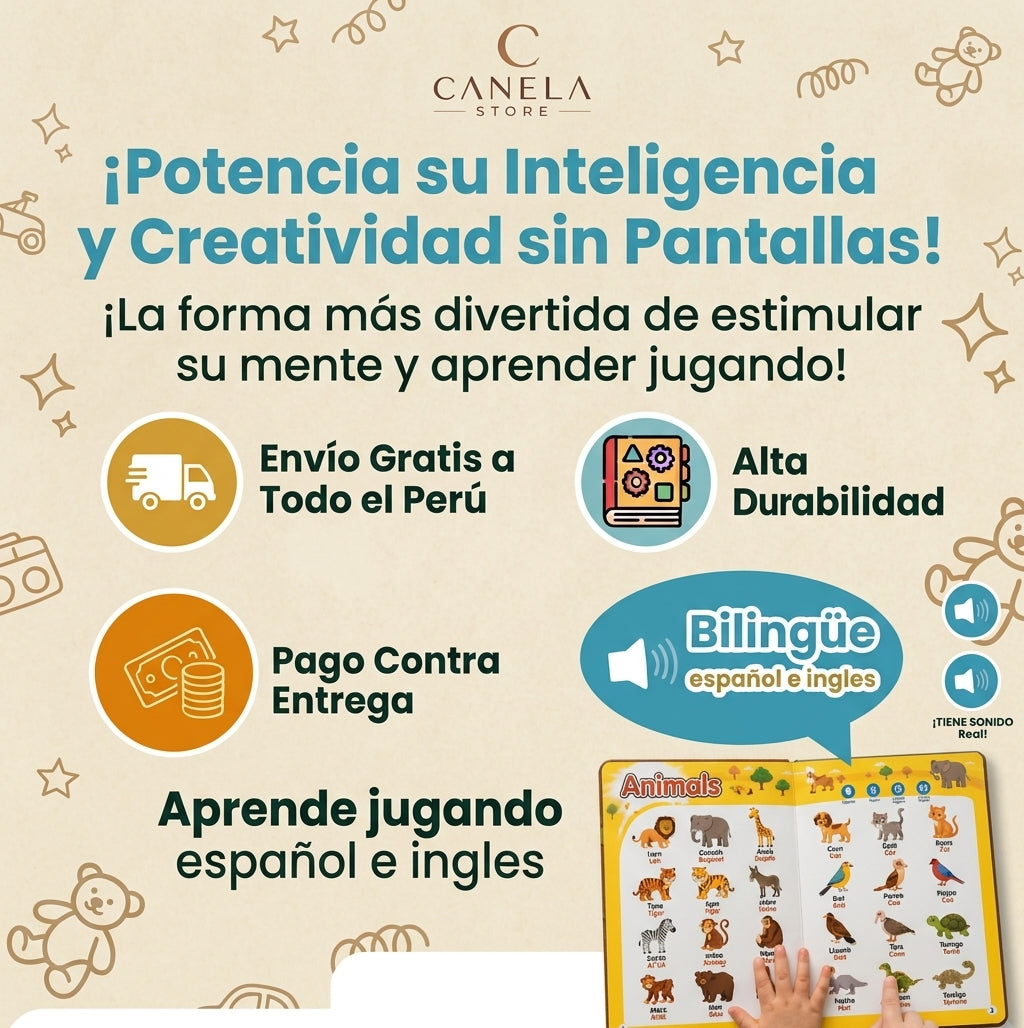 Aprende palabras nuevas jugando Sin pantallas ni esfuerzo de tu parte